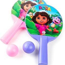 Ratna's Dora Table Tennis Junior Set, 2 Rackets and 2 Balls, Outdoor & Indoor Sports Games for Kids 3+ Years-image-58