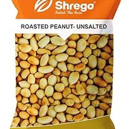 SHREGO Roasted Unsalted Peanuts, Vacuum Packed 1Kg [HoReCa Value Pack | Grade A Peanuts | Roasted NOT Fried | Rich in Protein & Fibre | Groundnut | Healthy Snack | Singdana | Skin Removed | Fresh | No Artificial Flavour ] (UNSALTED, 1 KG)-image-39