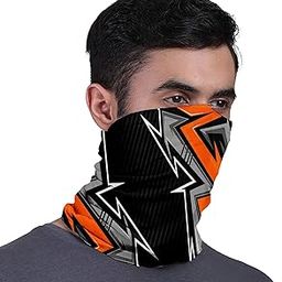 Unisex Printed Bandana for Men Bike Riders Women/Neck Gaiter/Multipurpose/Headband/Face Cover Dust & Sun Protection/Head Wrap-image-60