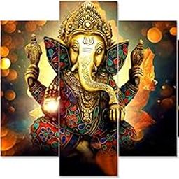 RJ FINE CRAFTS Set of Five MDF Framed 3D Wall Painting for Home Decoration, Big Size Painting for Living Room, Bedroom (17x30 inches) WE 22-image-47