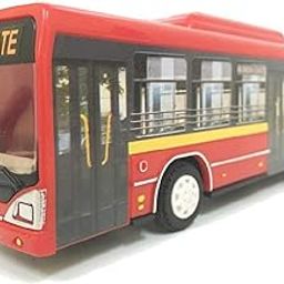 CENTY Toys Low Floor Bus Red with 6 Wheels- Pull Back Action -a Made in India Quality Product Safe to use Plastic for Kids - no Assembly or Battery Required-image-20