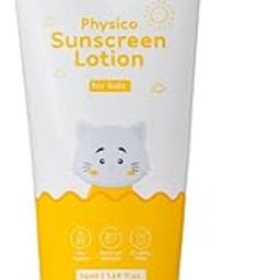 DOCURA Physico Sunscreen Lotion SPF 50 - Safe for Newborns and kids | Pure Protection for all types of Skin and Body & Face | Toxins Free | 50 ml (Pack of 1)-image-44