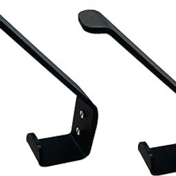 L3 MODZ Wall-Mountable Helmet Holder – Sturdy Metal Helmet Hanger for Motorcycle, Gloves, Jacket, Backpacks Wall Hanger (Pack of 2)-11