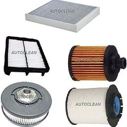 Autoclean Oil Filter + AC Filter + Air Filter + Diesel Filter + Cam Filter For Chevrolet Beat Diesel (Pack of 5 Pec)-0