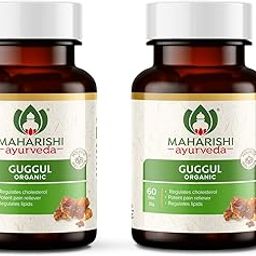 Maharishi Ayurveda Organic Guggul-Tablets | Supports Healthy Cholesterol Levels & Digestion| Joints Detoxification| Weight Management | Antioxidant - 60 Tablets X 2 Pack (120 Tab)-image-14