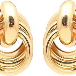 MAHTTAB Women's Stylish Trendy Earrings | Fancy Brass Jhumkas, Ideal for Home, Office, Everyday use for rakhi festival-image-30