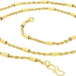 Charming Gold Plated Wedding Jewellery Rope Chain for Men (C82237_D1)-image-1