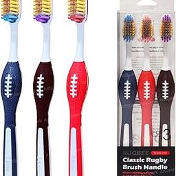 ArtSpark Tooth Brush Set - 3 Pcs Toothbrush for Men & Women, Medium Bristles for Sensitive Teeth with Non-Slip Handle Design, Manual Tooth Brush for Adults (Multicolour)-image-77
