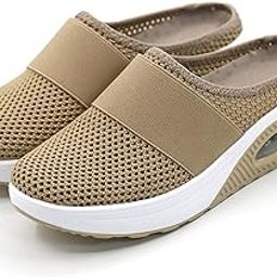 Womens Orthopedic Shoes, Diabetic Shoes for Women, Diabetic Walking Air Cushion Orthopedic Slip-On Shoes, Best Walking Shoes for Women-image-18