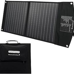 Foldable 40W High-Efficiency Monocrystalline Solar Panel – Portable, Durable, and Eco-Friendly Power Solution-image-49