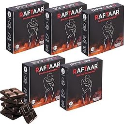 RAFTAAR Chocolate Flavoured Ultra Thin Dotted Extreme Pleasure Condoms Combo pack of 3 Total 9 condoms For Man (5)-image-99