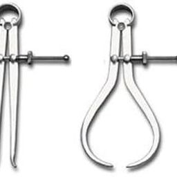 Spring Caliper - Inside/Outside - 13 cm Set-0