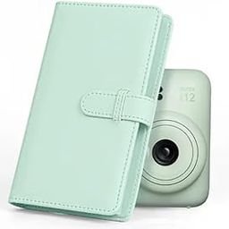 108 Pockets Mini Film Photo Album Book for 3x2 inch Fujiflim Instax Mini Evo Hybrid 7s 8 25 50s 90/ Pringo 231/ Instax SP-1/ Polaroid PIC-300P/ Z2300 Films (Mint Green)-picture-30