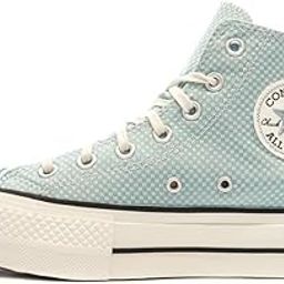 Women Chuck Taylor All Star Lift Platform Beyond The Beach Turquoise High Top Sneakers-image-66