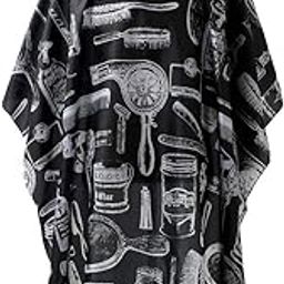 Professional Waterproof Hair Styling Cape Haircuting Salon Cape Gown Hair SalonApron - 1pc (Available in Differnt design)-image-25
