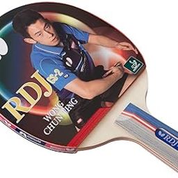 Butterfly RDJ CS2 Ping Pong Paddle - ITTF Approved Table Tennis Racket - Excellent Balance of Spin, Speed, and Control - Short Handle Table Tennis Paddle-picture-17