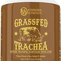 Grass Fed Beef Tracheal Cartilage Supplement with Liver, 3000mg, Immune Health and Joint Support Supplement Promotes Healing, Non-GMO, 180 Capsule-image-75