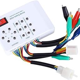 UniMarket® Small Hard Brushless Motor Tester, Wear‑Resistant Electro Car E‑Bike Brushless Motor Controller Tester, Brushless Motor for Motor Brake Lever Controller'$-image-47