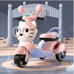 FLYING WHEEL Electric Scooter for Kids 6-12 Girls | Safe & Fun Electric Scooter for Kids with LED Lights, Battery Operated Ride-On and Rechargeable Battery | Perfect Ride-On for Outdoor Play (Pink)-image-51