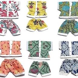 Laddu Gopal Night Suit Random Color Dress (Set of 6) by Pratyush-20