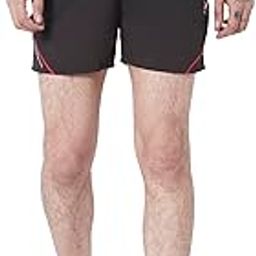 Men's Regular Fit Running Gymwear Yoga Sports Cricket Shorts with Two Mobile Zipper Pockets & Dryfit Cotton Polyester Blend Fabric with Elastic Closure-MM3406-image-32