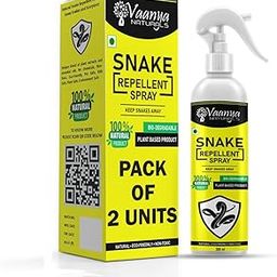 Vaanya Naturals Snake Repellent Spray 200 ml | Natural Herbal Non-Toxic Snake Repellent Spray for Outdoors Indoors | Keep Snakes Away-2 Units-image-54