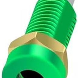 bnf® 6x4mm Banana Socket Copper Terminal Post Banana Plug Accessory Premium Green-image-3