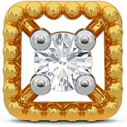 Real Gold & Diamond Nose Pin for Women-50
