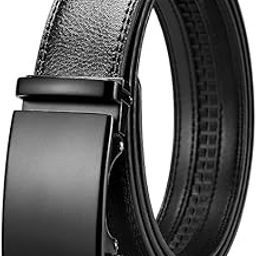 Men's Vegan Leather Belt for Men | (Formal/Casual) | Black,Free Siz-image-36