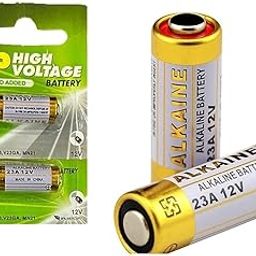 Taapsee 23A Alkaline Battery 12V High Voltage Cell Batteries for Car Remote Control Lighter & Ther Electronics 23AE-C5 A23 MN21 LRV08 (Pack of 2)-picture-25