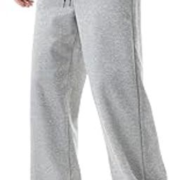 Men's/Unisex Open Bottom Drawstring Pure Cotton Stretchable Baggy Jogger Pants-picture-14