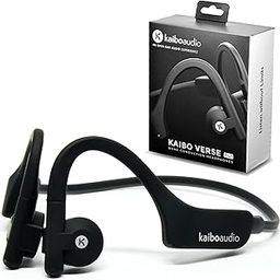 KAIBOAUDIO Wireless Earphones, Bone Conduction Technology (Patented Bone Conduction Technology), Bluetooth 5.2 Sound (10 Hours of Continuous Usage), Does Not Block Your Ears, Gentle Fit (Waterproof-14