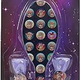 CRYA 'Groom and Bloom' Hair Accessory and Grooming Set for Kids (1 Hair Brush and 2 Hair Clips) (Age: 3-10 years) (Purple)-10