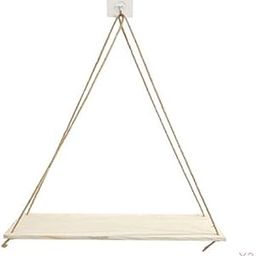 ARTISOUL® 3X Hanging Rope Wall Mounted Shelves Plant Flower Pot Rack Stand S-Wooden | Furniture | Bookcases-image-78