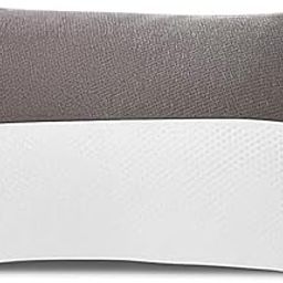 Jollybuffalo Hollow Sleeping Fiber Pillow with Zip | Set of 1| Height Adjustable Sleeping Bed Pillow, Soft and Fluffy | White and Grey, Standard Size (Pack of 1)-image-18