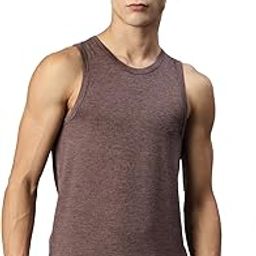Sporty Metallic Men's Printed Gym Vest-image-53