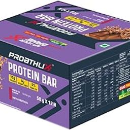 Proathlix Protein Bar (Pack of 12, Fruit & Nut)-image-26