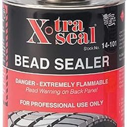 XTRA SEAL Tire Bead Sealer 32 oz Black w/Brush Top Can PRO Quart-image-71