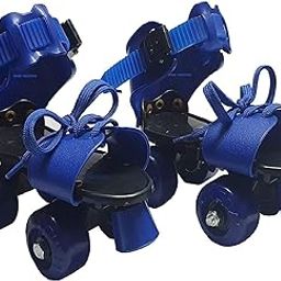 High Trusted Latest Designed Inline Roller Skating with Adjustable Size and Front Break Toys for 4 Years+ Kids Skates Size 5-12 UK (Blue)-27