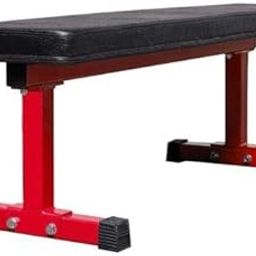 BODYFIT Flat Gym Bench, Flat Weight Bench For Home Gym, Fitness Bench for Home Gym Exercise, Heavy Duty Gym Bench for Multiple Workouts and Strength Training-picture-12