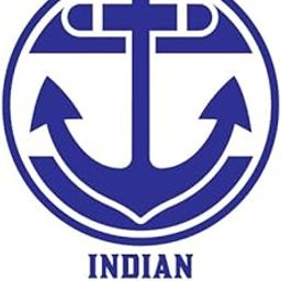 Zaqiz Defense Navy Symbol Sticker for Helmets, Cars, and Laptops - Simple and Clear White Decal with Outdoor Safety Grip (Dark Blue)-image-29