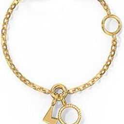 14 KT Yellow Gold Harry Potter Scar & Specs Watch Charm For Women-image-24