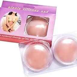Reusable Silicone Nipple Covers for Women – Invisible Adhesive Breast Petals, Self Adhesive Pasties, Seamless Nude Nipple Concealer Pads, Comfortable & Waterproof (2 Pairs).-image-63