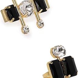 Non Precious Metal Ring for Women ZPFK9043 (Black)-image-13