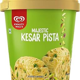 Kwality Walls Majestic Kesar Pista Frozen Dessert Tub, 500ml-image-40