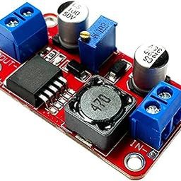 amiciSolar DC-DC Boost, XL6019 Adjustable Step-Up Power Supply Module – Input 3V-35V, Output 5V-40V up to 5A-17