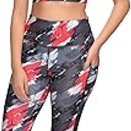 Printed Polyester Elastane Sports Bra and Leggings Set STY-01-C Grey-image-24