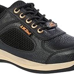 JK PORT Mens New Safety Shoes Black-image-39