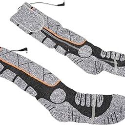 Battery Powered Heated Socks | 3 Speed Thermal Control | All Day Winter Comfort | Unisex Universal Fit | Ideal for Outdoor Adventures-image-26