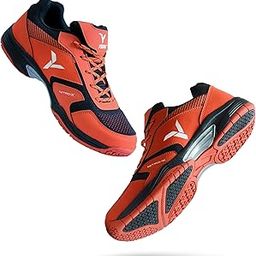 Nitro X Non Marking Badminton Shoe | Ideal for Indoor Games (Badminton, Tennis, Volleyball, Squash) | Stable | Hi-Comfy Badminton Shoe-image-64